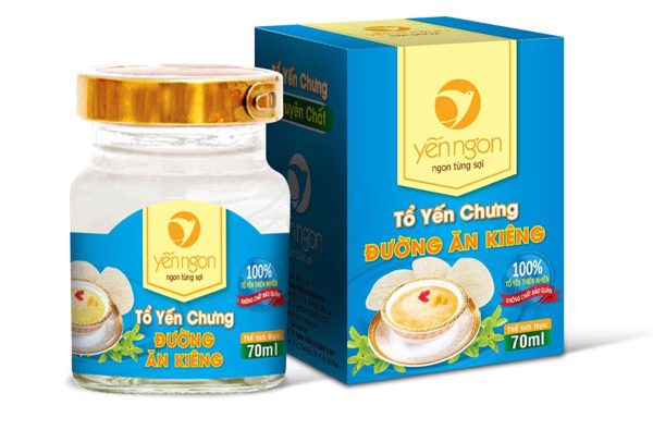 Yến chưng đường ăn kiêng hộp 1
